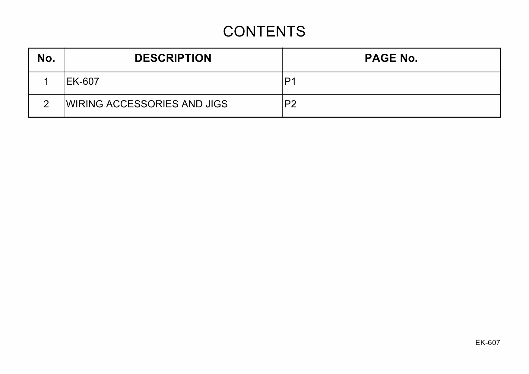 Konica-Minolta Options EK-607 A4MK Parts Manual-3